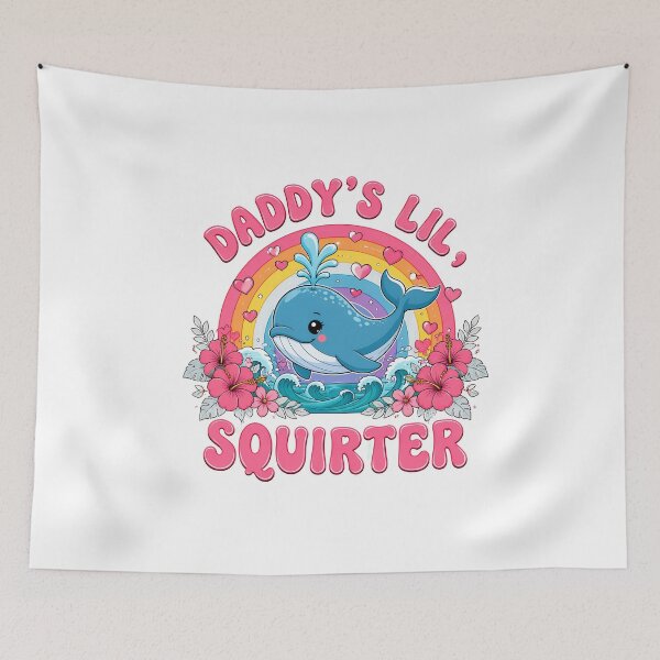 Item preview, Daddy's Lil' Squirter Whale Cute Fatherhood Gift designed and sold by Maladies.