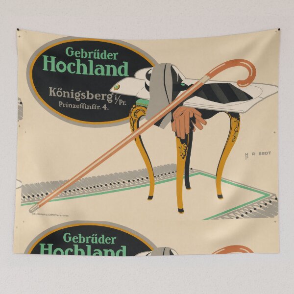 Artikelvorschau, Gebrüder Hochland Königsberg Herrenbekleidung 1912 entworfen und verkauft von artofuniverse.