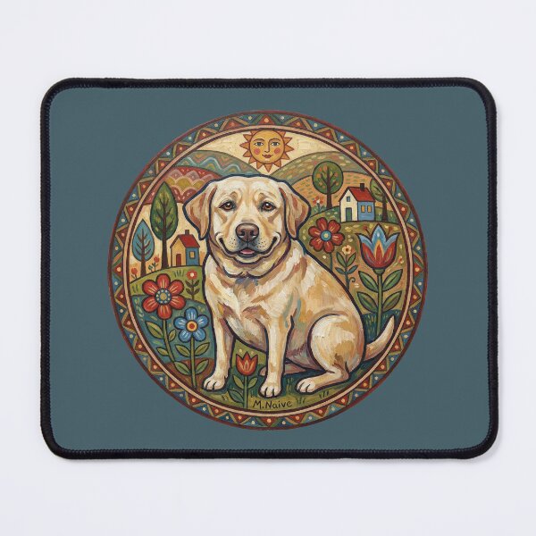 Item preview, Labrador Retriever: Genetic Starvation and Folk Art designed and sold by FreiherrPK.