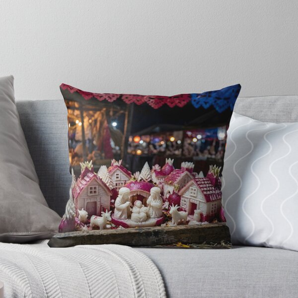Item preview, Noche de los Rabanos Mexican Christmas Radish Carvings Scene designed and sold by Sybille-Yates.