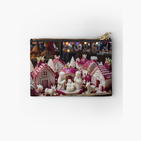 Item preview, Noche de los Rabanos Mexican Christmas Radish Carvings Scene designed and sold by Sybille-Yates.