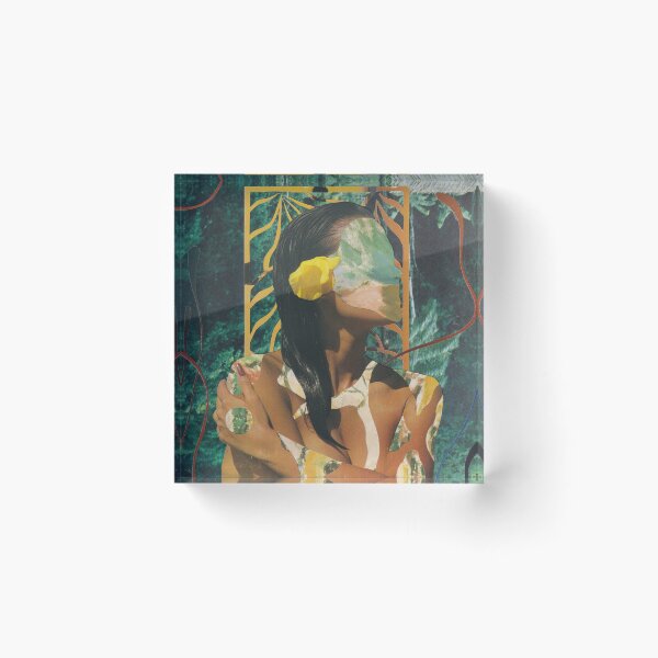 Item preview, Surreal handmade collage "Untamed" designed and sold by Everna-more.
