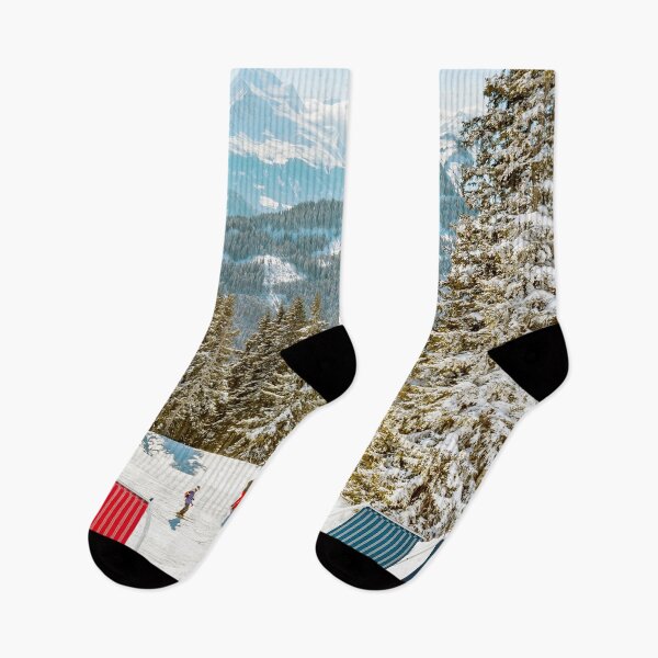 Aperçu de l'œuvre Ski Escape créée et vendue par galdesign.