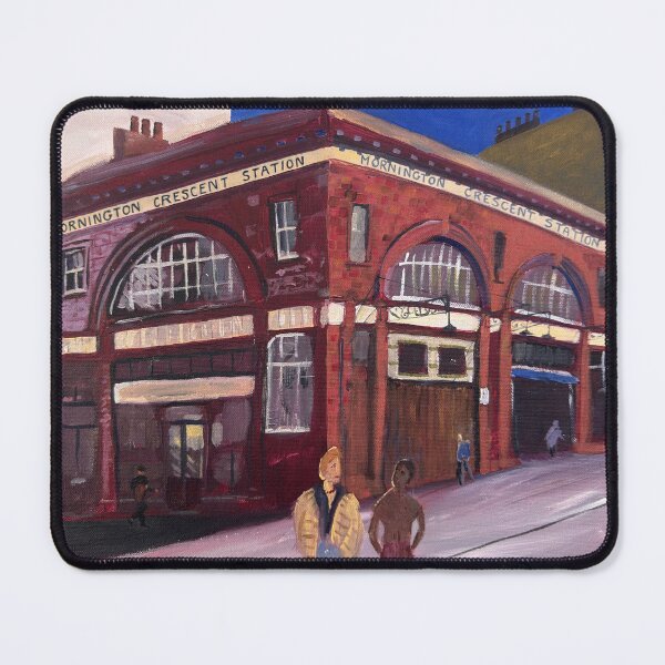 Item preview, 'Mornington Crescent Underground Station' from a painting by Mary Alice Green designed and sold by maryalicegreen.