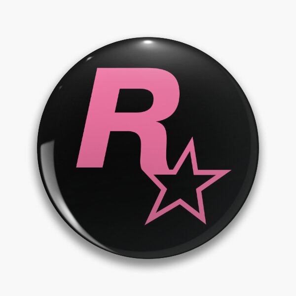Item preview, Rockstar Games GTA 6 Vice City VC Pink Logo (Inverted) designed and sold by BubblePopRed.