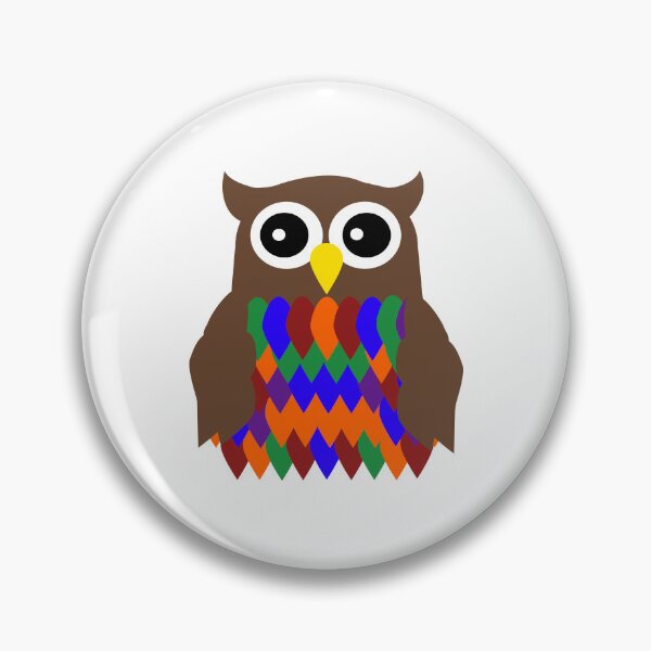 Item preview, A colorful owl designed and sold by expresiones8.