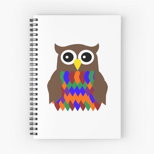 Item preview, A colorful owl designed and sold by expresiones8.