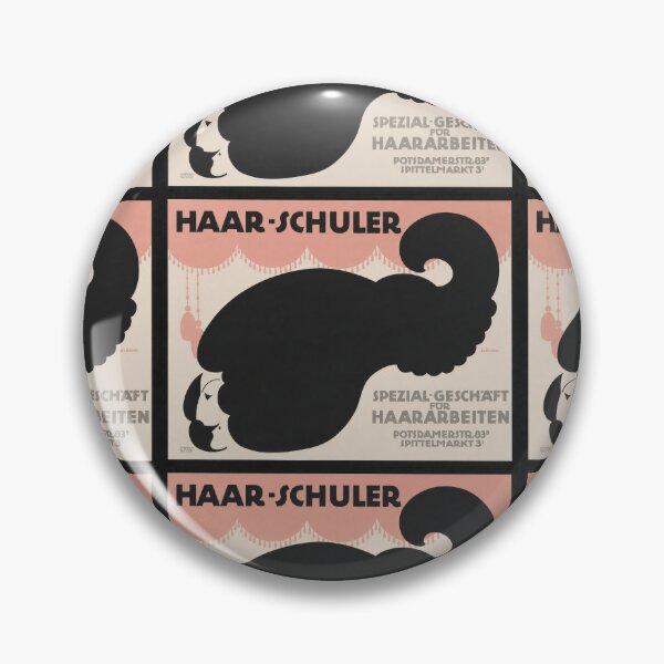 Item preview, Haar-Schuler Berlin Hair Salon 1910 designed and sold by artofuniverse.