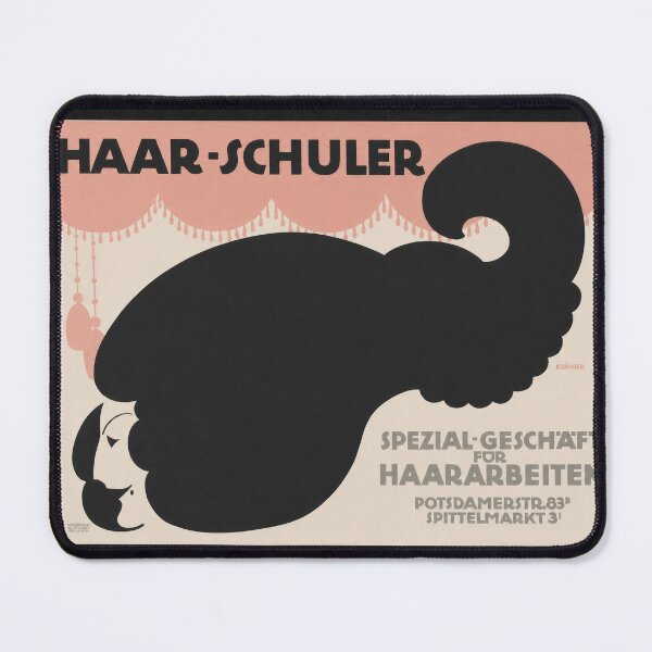 Item preview, Haar-Schuler Berlin Hair Salon 1910 designed and sold by artofuniverse.