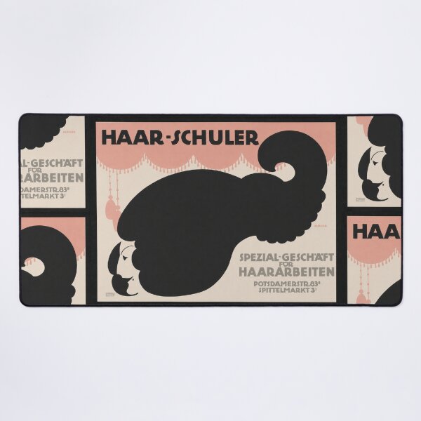 Item preview, Haar-Schuler Berlin Hair Salon 1910 designed and sold by artofuniverse.