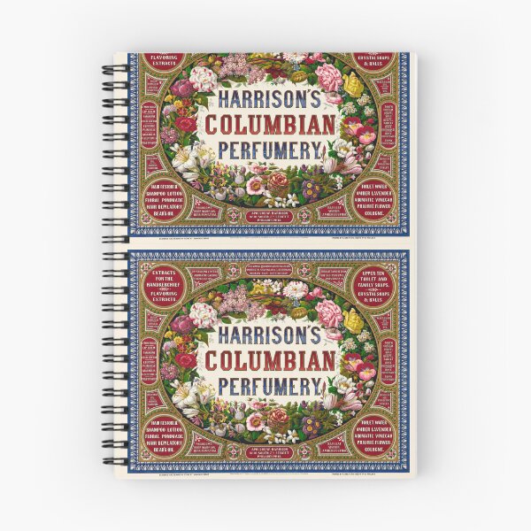 Item preview, Harrisons Columbian Perfumery Philadelphia 1854 designed and sold by artofuniverse.