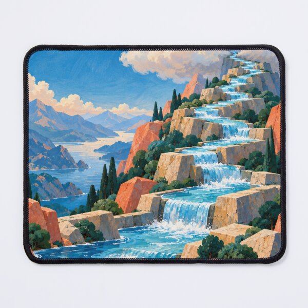 Item preview, The River That Climbs Stairs designed and sold by DrizzyV.