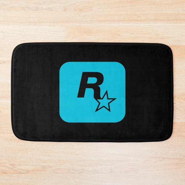 Item preview, Rockstar Games GTA 6 Vice City VC Blue Logo designed and sold by BubblePopRed.