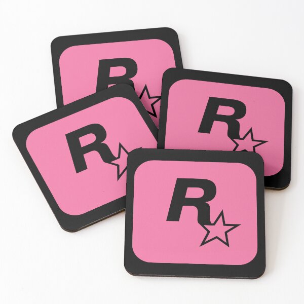 Item preview, Rockstar Games GTA 6 Vice City VC Pink Logo designed and sold by BubblePopRed.