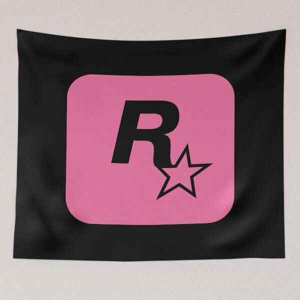 Item preview, Rockstar Games GTA 6 Vice City VC Pink Logo designed and sold by BubblePopRed.