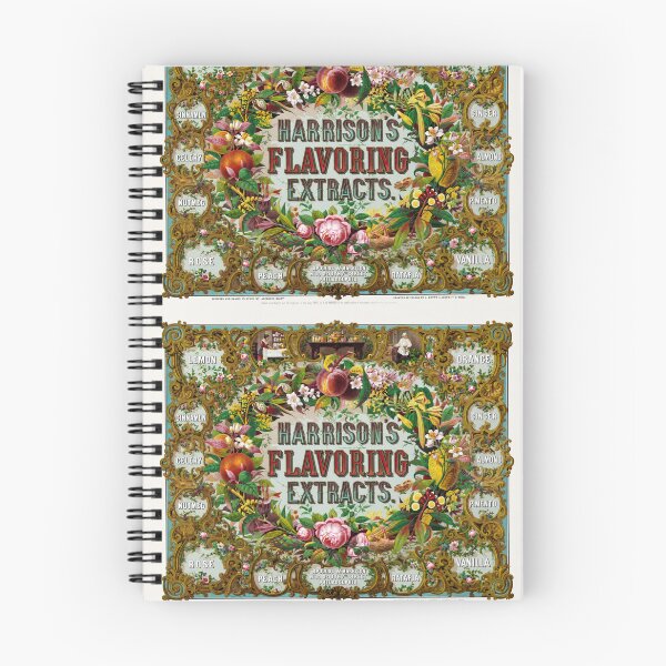 Item preview, Harrison's Flavoring Extracts Philadelphia 1860s designed and sold by artofuniverse.