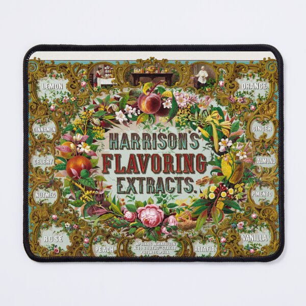 Item preview, Harrison's Flavoring Extracts Philadelphia 1860s designed and sold by artofuniverse.