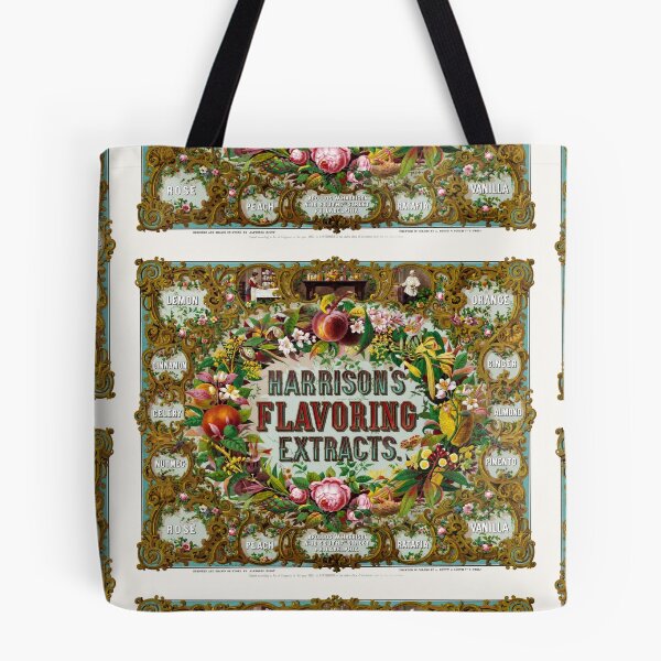 Item preview, Harrison's Flavoring Extracts Philadelphia 1860s designed and sold by artofuniverse.