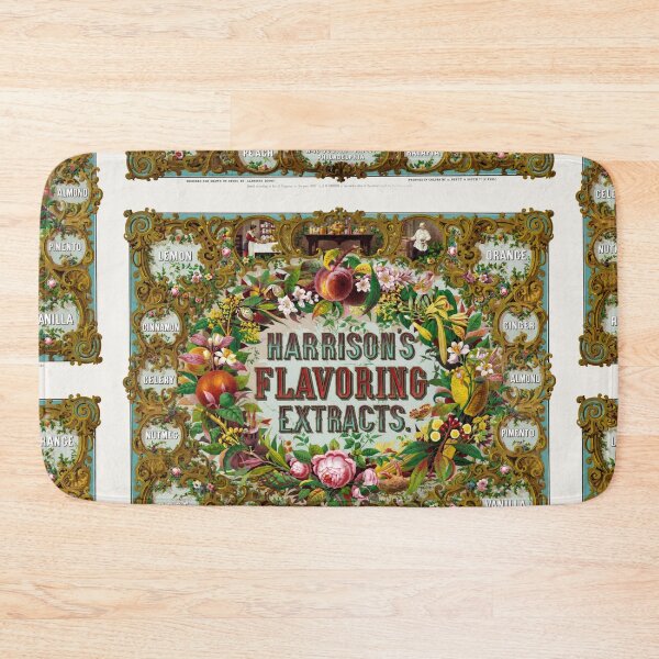 Item preview, Harrison's Flavoring Extracts Philadelphia 1860s designed and sold by artofuniverse.