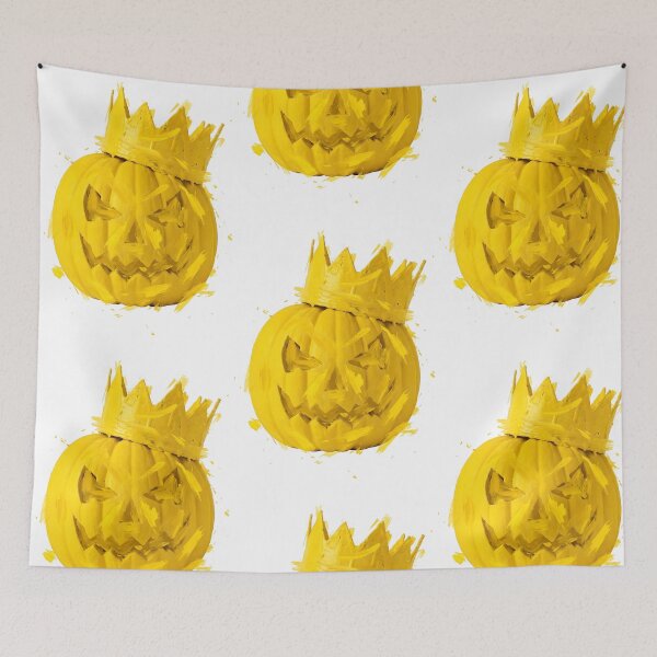 Item preview, Cursed King Pumpkin Crown Art  designed and sold by Yellow Zone.