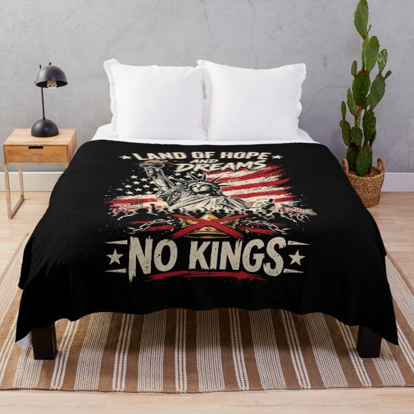 Item preview, Land of Hope & Dreams American Tour No Kings Pro-Democracy designed and sold by Designart68.