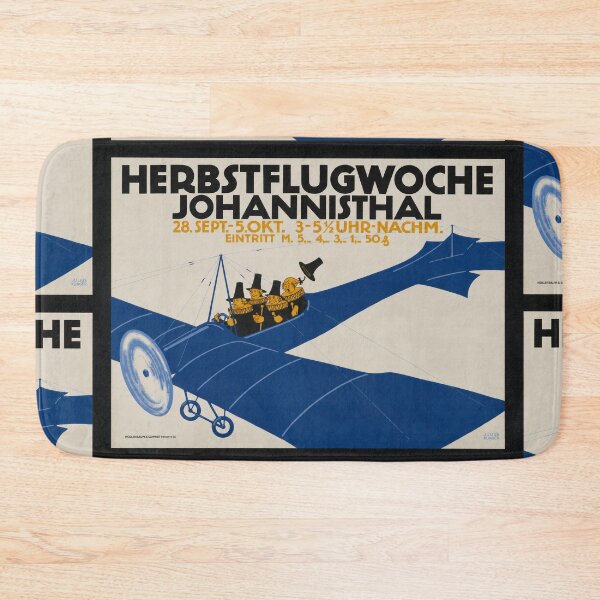Item preview, Herbstflugwoche Johannisthal Aviation Week 1911 designed and sold by artofuniverse.