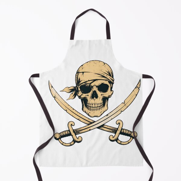 Item preview, Skull Pirate Swords Bandana Eyepatch Vintage designed and sold by Maladies.