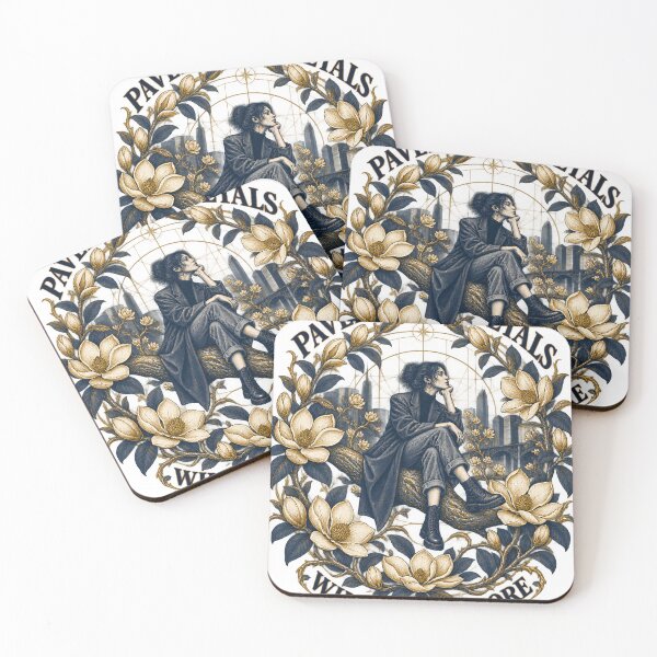 Item preview, Pavement to Petals Wild at the Core Urban Woman Floral T-Shirt Design designed and sold by KIDEnia.