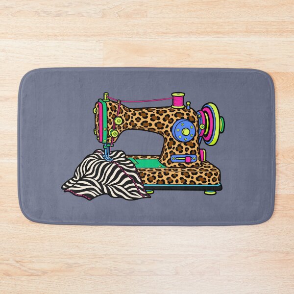 Item preview, Wild Stitch – Leopard Print Sewing Machine designed and sold by Aimetoi.