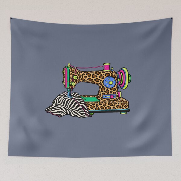 Item preview, Wild Stitch – Leopard Print Sewing Machine designed and sold by Aimetoi.