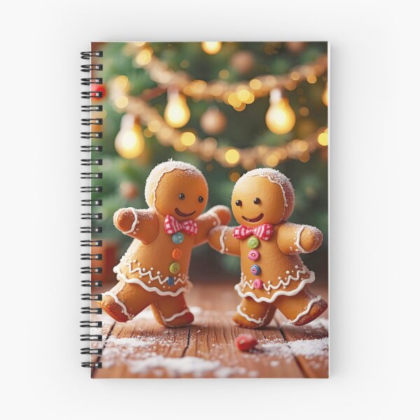 Item preview, Cute Dancing Gingerbread Couple designed and sold by MarionsArt.