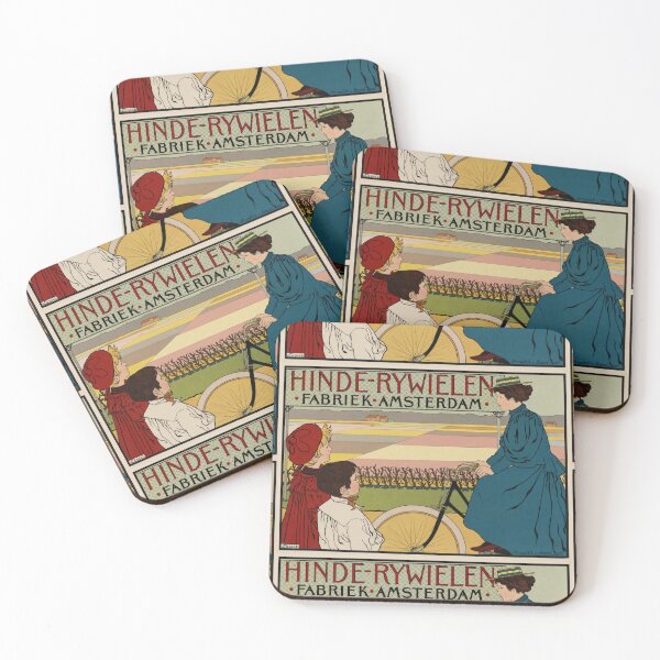 Item preview, Hinde Bicycles Factory Amsterdam 1890s designed and sold by artofuniverse.