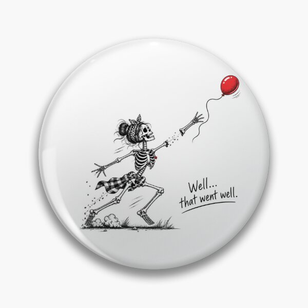 Item preview, Skeleton Lost Balloon designed and sold by HarinDonreka.
