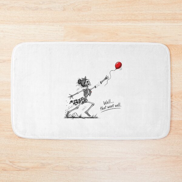 Item preview, Skeleton Lost Balloon designed and sold by HarinDonreka.