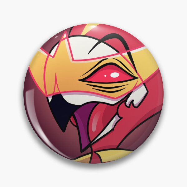 Item preview, Copia de Copia de Copia de Copia de Copia de Copia de Copia de Copia de Hazbin Button - Velvet designed and sold by bloodhoundomega.