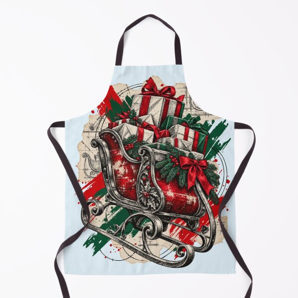 Item preview, Sleigh Transporting Christmas Gifts designed and sold by TaruHonu.