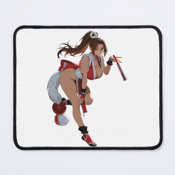 Item preview, Fatal Fury Mai Sticker | Shiranui Ninja Girl Anime Decal designed and sold by RGB-crayon.