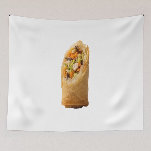 Item preview, Crispy Spring Roll Dim Sum - Hong Kong Foodie designed and sold by PetalsPaws.