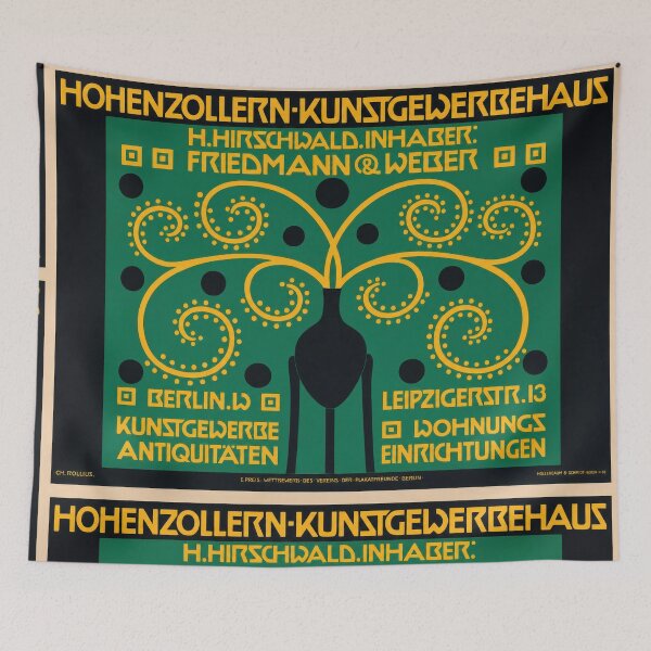Item preview, Hohenzollern Kunstgewerbehaus Berlin Decorative Arts designed and sold by artofuniverse.