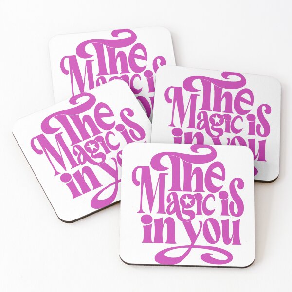 Item preview, The Magic Is in You Retro Lettering designed and sold by andry01.