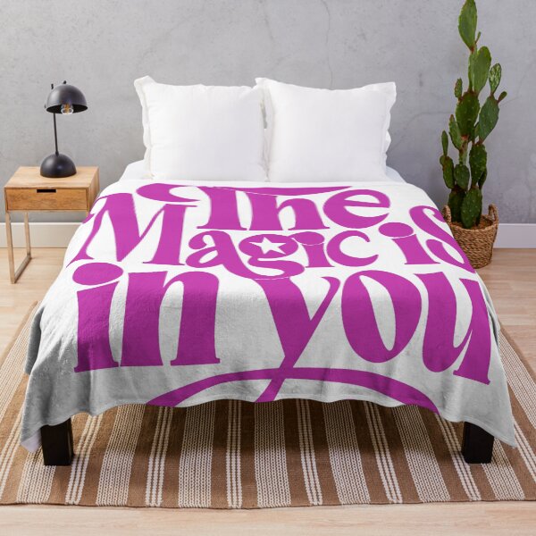 Item preview, The Magic Is in You Retro Lettering designed and sold by andry01.