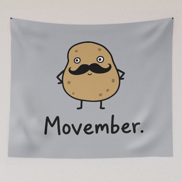 Item preview, Patata Movember designed and sold by RR-Arts.