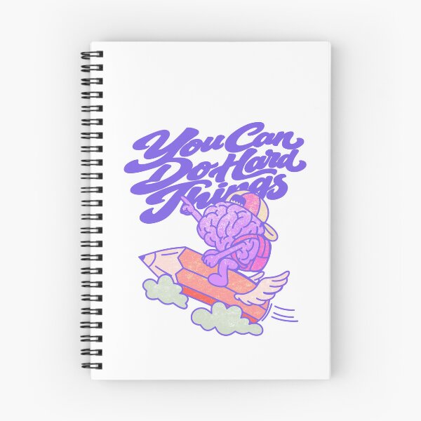 Item preview, You Can Do Hard Things Student Positive Mindset designed and sold by AdelDigitalArts.