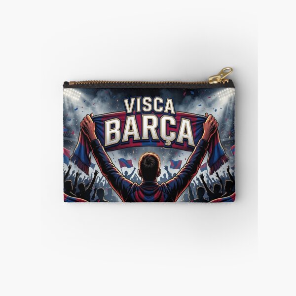 Item preview, Visca Barca Football Fan Stadium Supporter Design designed and sold by LuckyInk11.