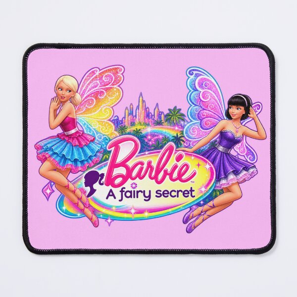 Item preview, Barbie A Fairy Secret Logo Print designed and sold by btluvs.