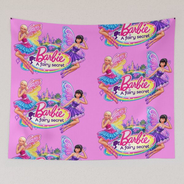 Item preview, Barbie A Fairy Secret Logo Print designed and sold by btluvs.