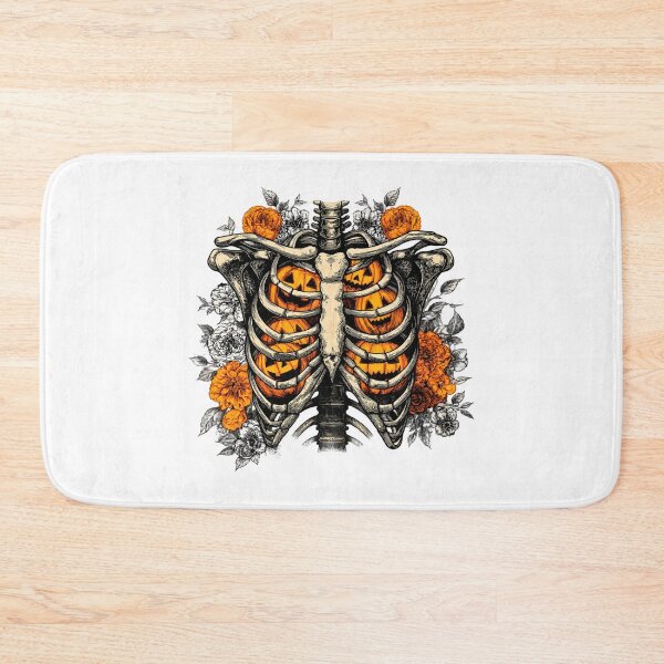 Item preview, Floral Ribcage Pumpkins designed and sold by Taniyah Gomes.