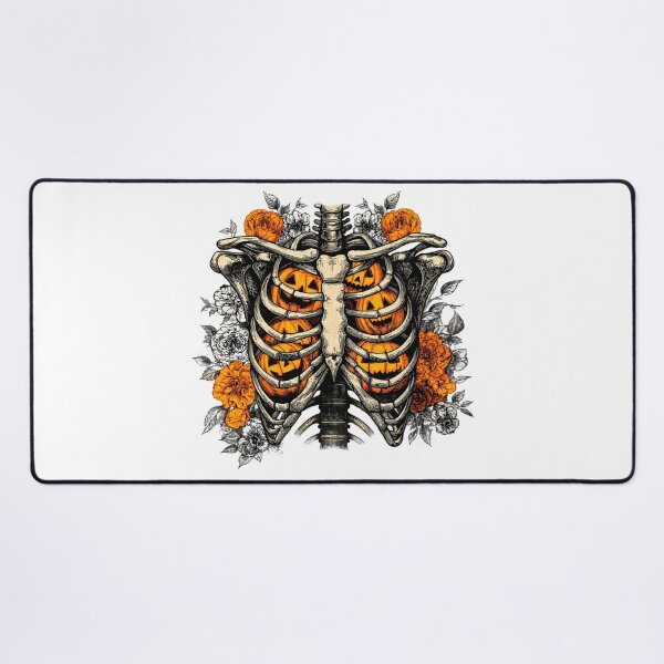 Item preview, Floral Ribcage Pumpkins designed and sold by Taniyah Gomes.