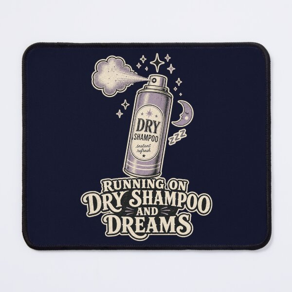 Item preview, Running On Dry Shampoo And Dreams Shirt, Funny New Mom T-Shirt, Tired Mom Humor Tee, New Mom Gift Shirt, Vintage Mom Life Graphic designed and sold by TshirtsLabs.