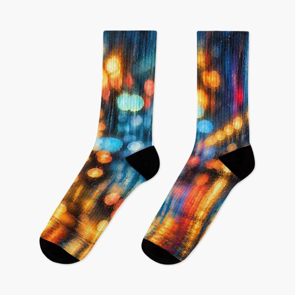 Item preview, Golden Glow Through Midnight Rain designed and sold by Kimberly Palmer.